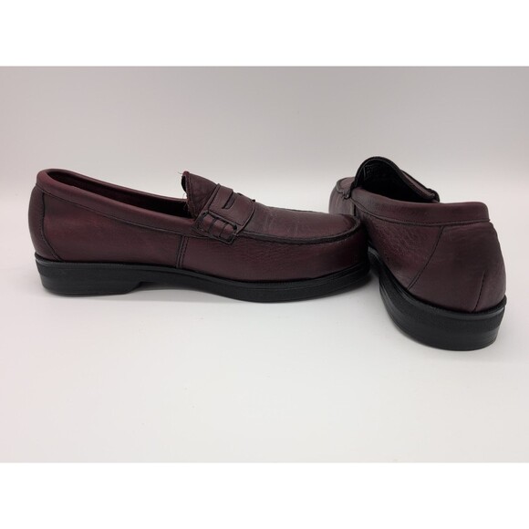 Red Wing 6605 Steel Toe Penny Loafers Size 9.5 D Dress Work Shoes Safety USA - Picture 7 of 11